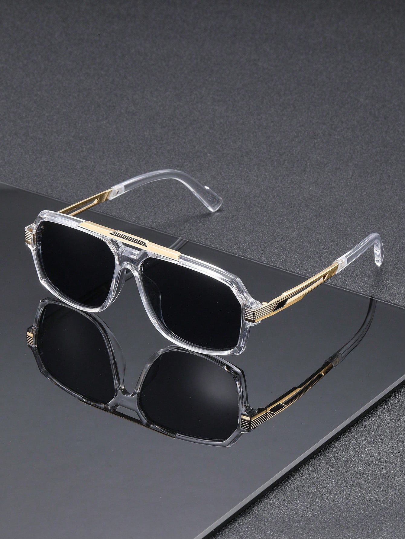 1 pair of men's T transparent  - Metal Photo Panel recension och pris