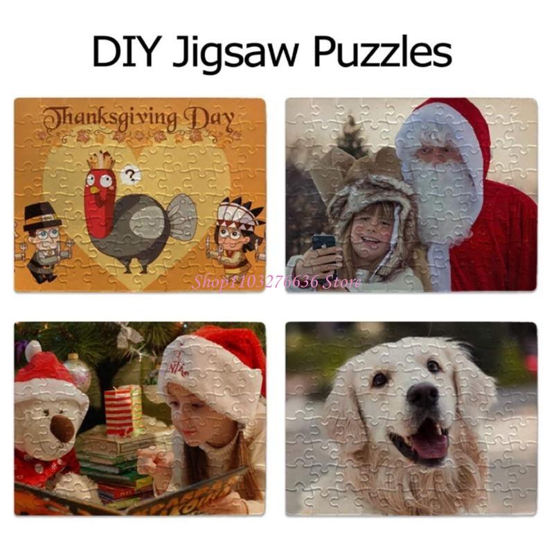 R6FD Puzzle Blank Puzzles Piec - Puzzle Blank White recension och pris