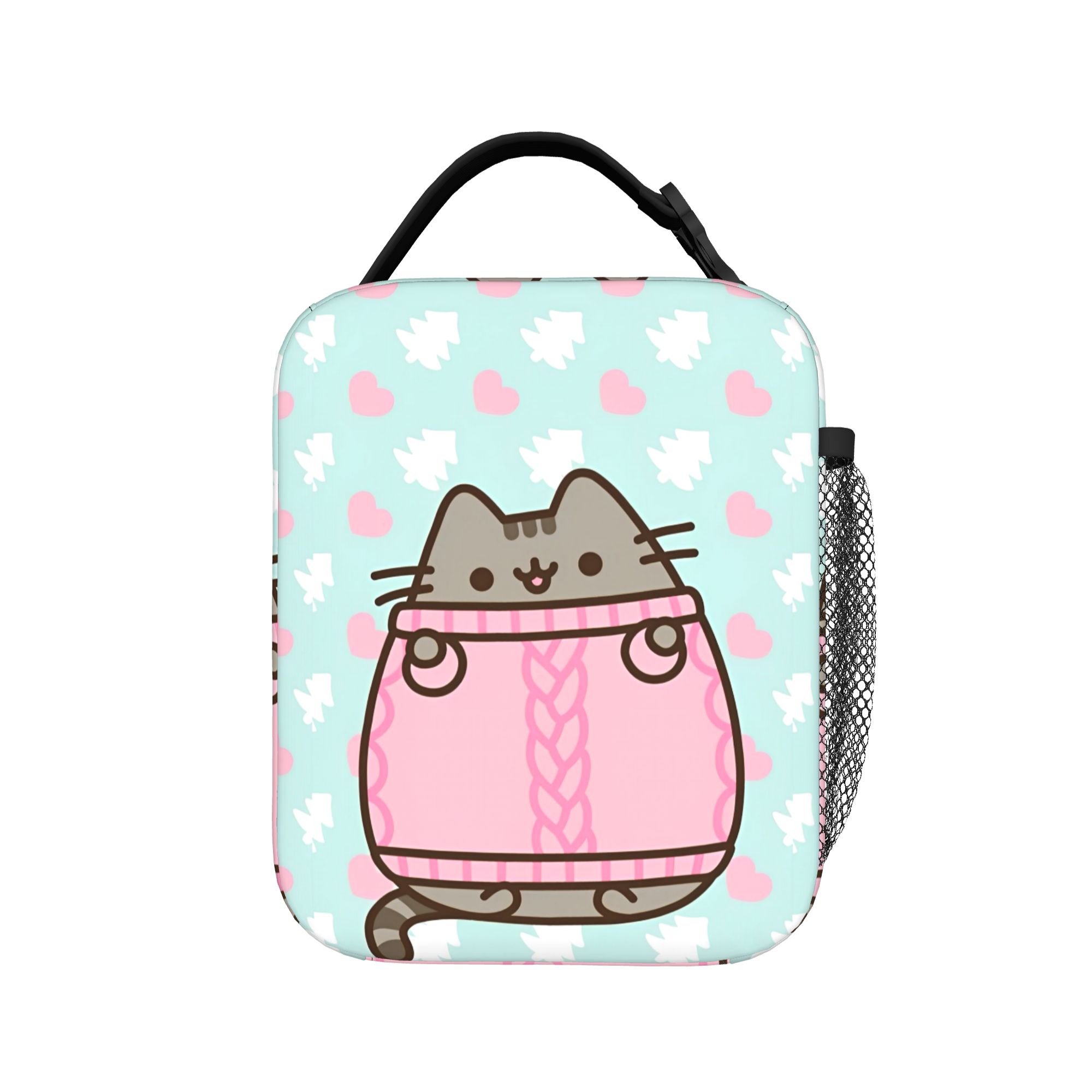 Cute Cat Insulated Lunch Bags  - Tote Bag Sublimation recension och pris
