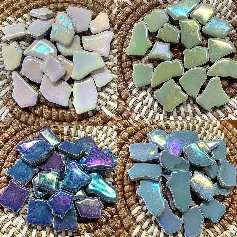 100g irregular Ceramic Mosaic  - Ceramic Tile Blank recension och pris