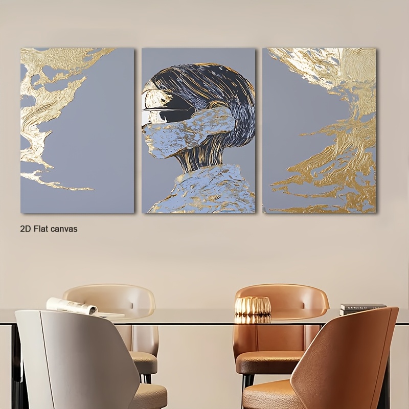 Frameless Canvas 3pcs -Framed  - Canvas Wrap Ready recension och pris