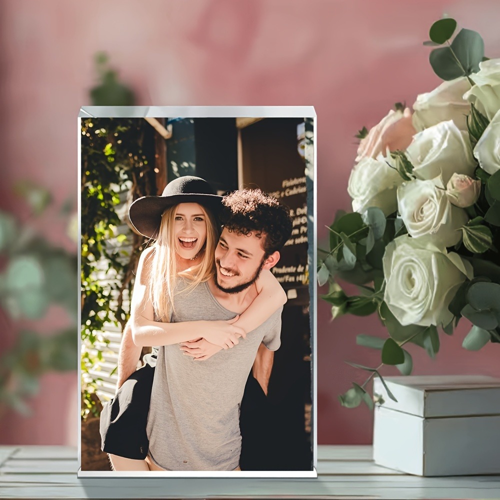 Customized Acrylic Photo Frame - Photo Acrylic Block recension och pris