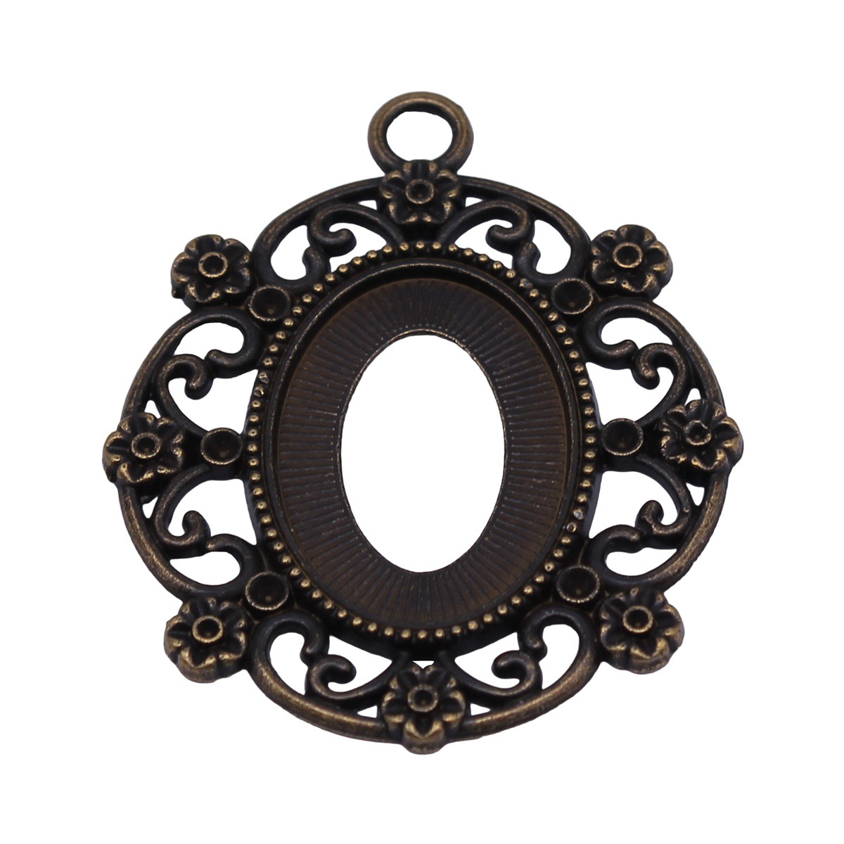 Fit 18x25mm Bezel Tray Setting - Metal Photo Panel recension och pris